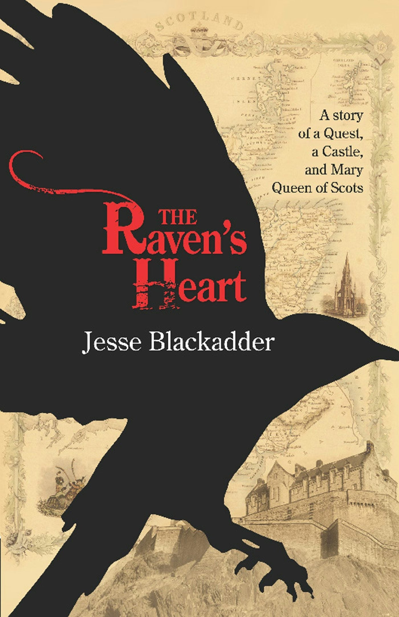 Book cover image for The Raven's Heart ISBN: 9781612940274